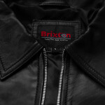 Dámská Kožená Bunda Nina Sovren Brixton Černá Velikost: 5XL