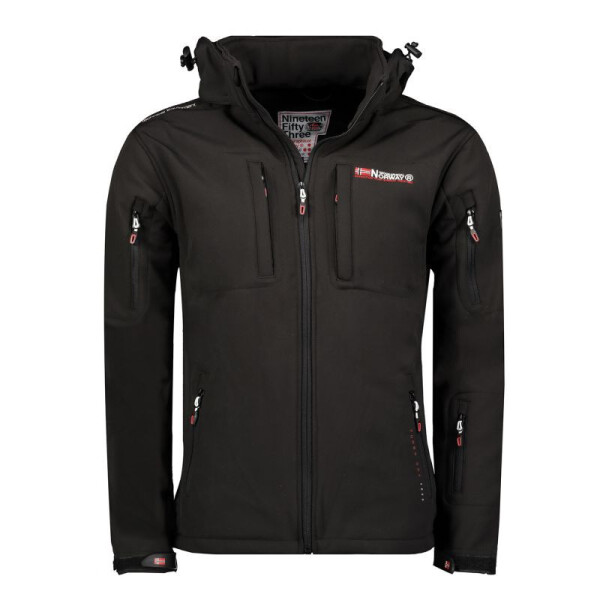 Geographical Norway Softshellová bunda Tunar DB 009 M WY9169H/GN/Black 2XL