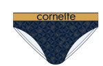 Pánské slipy 507/24 High emotion - CORNETTE tmavě modrá XL