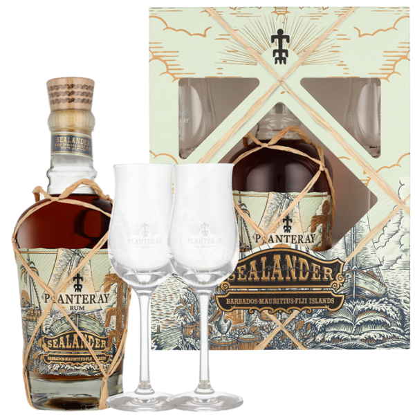 Planteray Sealander 0,7L, 40%, -DB + 2 skl.-