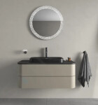 DURAVIT - Happy D.2 Plus Umyvadlová mísa zápustná, 600x400 mm, bez přepadu, antracit mat 2359601300