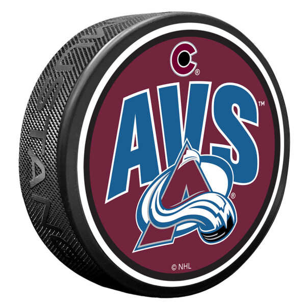 Mustang Puk Colorado Avalanche NHL Wordmark