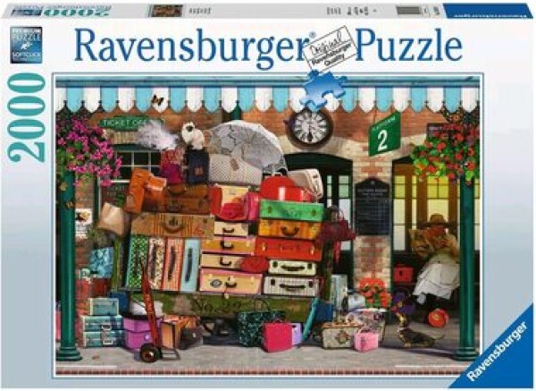 RAVENSBURGER Cestování nalehko 2000 dílků