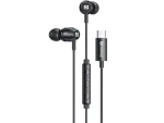 Sandberg In-Earset + Line-Mic černá / Sluchátka s mikrofonem / USB-A/C / 1.2m (126-50)