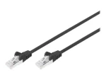 Digitus CAT 6 S-FTP černá / Patch kabel / 2 m / AWG 27/7 / LSZH (DB-160144-020-S)