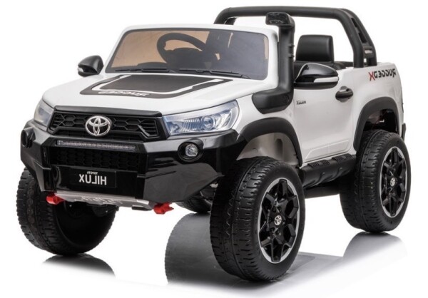 Mamido Dětské elektrické autíčko Toyota Hilux 4x4 bílé