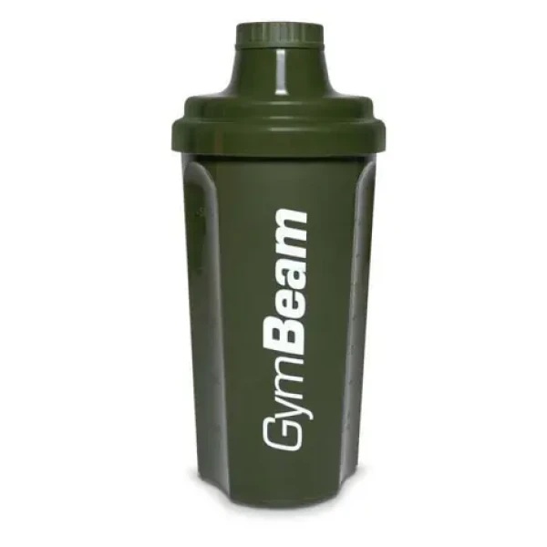 Šejkr olivově zelený 500 ml - GymBeam (500 ml, zelená) (32146-1-500ml)