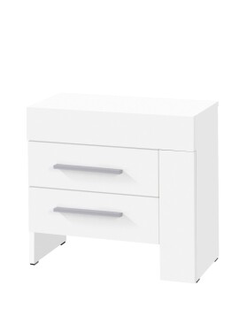 Noční stolek Cezar 21 Barva korpusu: Bílá, Varianty: Pravá