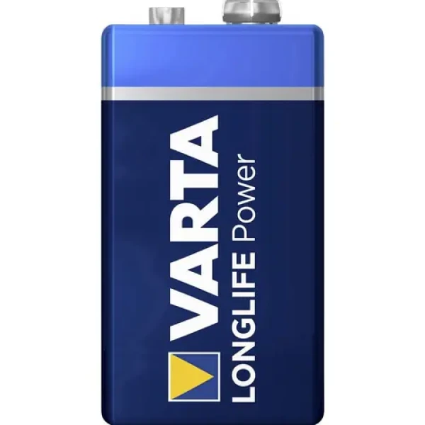Varta High Energy Baterie 6LR61 / 9.0V / 550 mAh / alkalická / 1 ks / v blistru (4922121111)