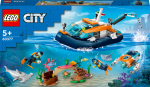 LEGO® City 60377 Průzkumná ponorka potápěčů