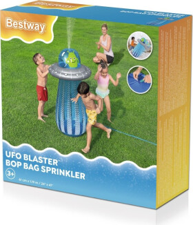 Rozstřikovač Ufo + boxovací figurka nafukovací - Alltoys Bestway