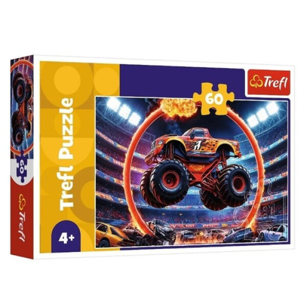 Puzzle Monster truck 60 dílků