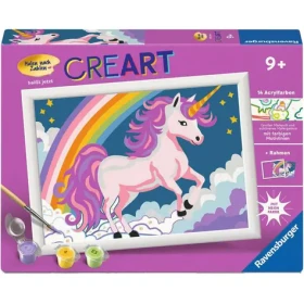 Ravensburger CreArt Růžový jednorožec – malování podle čísel