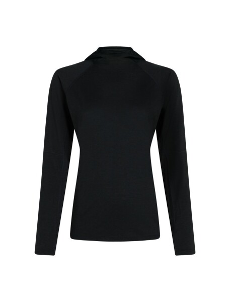 ICEBREAKER Wmns 150 MerinoFine Ace LS Hoodie, Black velikost: S