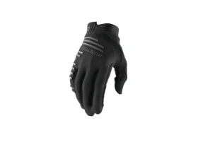 100% R-Core pánské rukavice dlouhé Black vel.