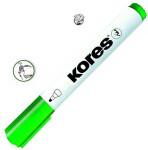 Kores popisovač na bílé tabule kulatý hrot zelený