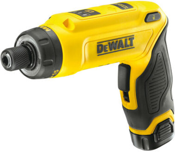 DeWalt DCF680G2 / Aku Šroubovák / 7.2V / Upínání nástroje: šestihran 1|4 / 2x1.0Ah / 430 ot-min / 4 Nm (DCF680G2)