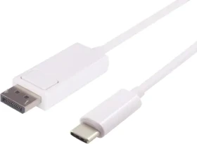 MicroConnect kabel USB3.1 C (M) - DisplayPort V1.2 (M) / 4K*2K@60Hz / 1m / bílá (USB3.1CDPBW1)