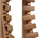 Ergonomická zádová opěrka pro infrazářič 350 W/500 W, cedr