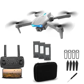 Extralink E99 Pro / Dron / FPV kamera / gyroskop / 3× baterie / skládací (5905943629965)