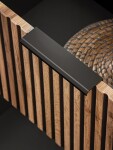 COMAD - Skříňka pod umyvadlo 100cm, 2 šuplíky XILO BLACK WOTAN 5907611656440