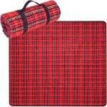 DumDekorace Červená pikniková deka 130 x 150 cm