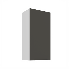 Horní skříňka Aria 45 G-90 1F Barva korpusu: Bílá, Barva dvířek: GR - Graphite AFM