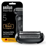 Braun 54B Series 5 černá / Náhradní hlavice (54b BLK Cassette)