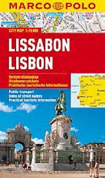 Lissabon/Lisbon City Map 1:15000