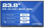 23,8" JAPANNEXT JN-MD-IPS238U-C6 černá / Přenosný monitor / IPS / UHD 3840x2160 / HDMI+USB-C / AMD FreeSync (JN-MD-IPS238U-C6)