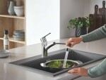 GROHE - QuickFix Start Dřezová baterie s výsuvnou sprškou, chrom 1012410000