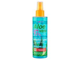 VivaPharm Chladivý sprej po opalování aloe vera 200 ml
