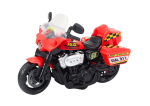 Mamido Policejní motocykl 1:10 světla a zvuky bílý červený