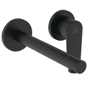 Ideal Standard Ceralife O - Umyvadlová baterie pod omítku | 2-otvorová instalace | hedvábná černá (BE019XG)