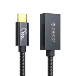 Orico CAF31 černá / Kabel USB-C / USB-C - USB-A OTG / 1 m / 10 Gbps