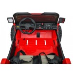 Mamido Elektrické autíčko Extreme Sport 4x4 s proměnlivou velikostí červené