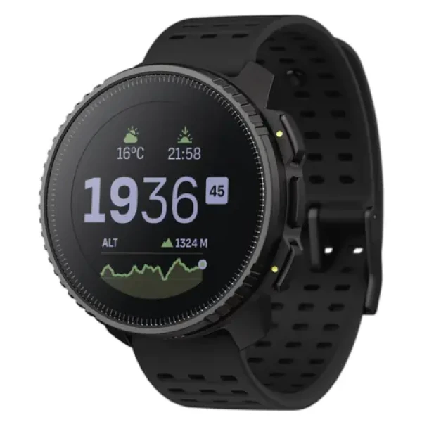 Suunto Vertical černá / Chytré hodinky / 1.4" LED / 280 x 280 / Bluetooth / voděodolné (SS050862000)