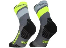 Dynafit Ultra Mid běžecké ponožky Cinder/Ultra Yellow vel. 43-46