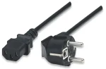 Manhattan kabel napájecí pro monitor / C13F-zásuvka / 1.8m (300148)
