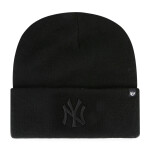 47 Brand Pánská zimní čepice New York Yankees MLB Haymaker Cuff Knit Black