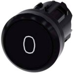 Siemens 3SU1000-0AB10-0AD0, 3SU10000AB100AD0 tlačítko, 22.3 mm, 1 ks