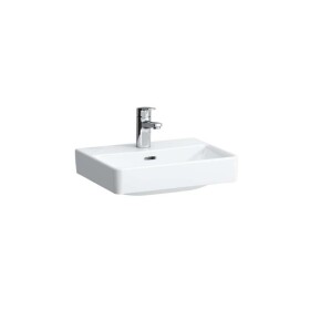 Laufen - Pro S Umývátko, 45x34 cm, 1 otvor pro baterii, s LCC, bílá H8159614001041