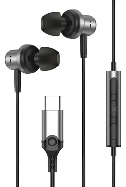 Beline SK-193 černá / Sluchátka do uší / USB-C / 1,2 m kabel (SK193)