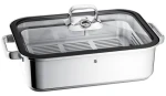 WMF Vitalis / Parovar / 6,5 l / skleněné víko / nerezová ocel (17.4101.6040)