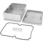 Hammond Electronics 1550Z120F univerzální pouzdro 171 x 121 x 55 litý hliník hliník 1 ks