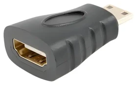 Lanberg HDMI (F) na Mini HDMI (M) černá / Redukce (AD-0037-BK)