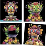 Djeco Djeco, DJ09370, Inspired by, kreativní sada se samolepkami, Giuseppe Arcimboldo, Jarní zelenina