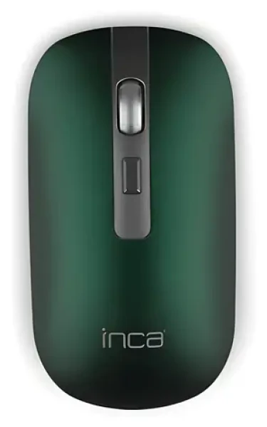 INCA IWM-531RY zelená / Bezdrátová myš / 1600 DPI / 4 tlačítka / Bluetooth (IWM-531RY)