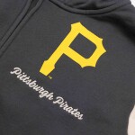 Fanatics Pánská mikina Pittsburgh Pirates MLB Run It Down Retro Full-Zip Hoodie Velikost: S