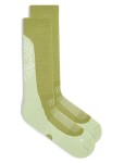 Pánské merino turistické ponožky ICEBREAKER Mens Hike+ Light Crew IB Solar, Olive/Ashen/Snow velikost: 42-44 (M)